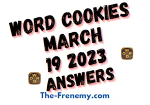 Word Cookies Daily Puzzle March 19 2023 Answers and Solution