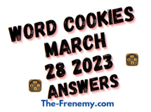 Word Cookies Daily Puzzle March 28 2023 Answers for Today