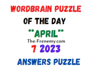 WordBrain Puzzle of the Day April 7 2023 Answers for Today
