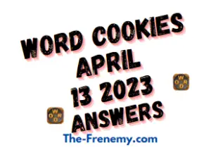 Word Cookies April 13 2023 Answers for Today