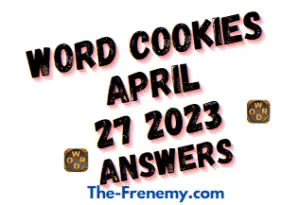 Word Cookies Daily April 27 2023 Answers for Today