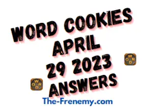 Word Cookies Daily April 29 2023 Answers for Today
