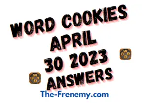 Word Cookies Daily April 30 2023 Answers for Today