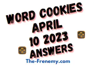 Word Cookies Daily Puzzle April 10 2023 Answers for Today