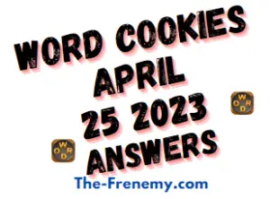 Word Cookies Daily Puzzle April 25 2023 Answers for Today