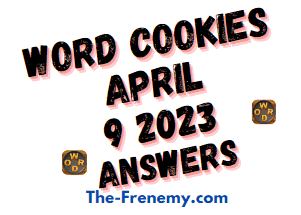 Word Cookies Daily Puzzle April 9 2023 Answers for Today