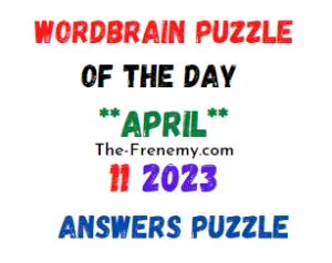 WordBrain Puzzle of the Day April 11 2023 Solution