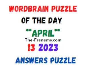 WordBrain Puzzle of the Day April 13 2023 Solution