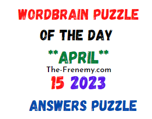 WordBrain Puzzle of the Day April 15 2023 Solution