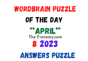 WordBrain Puzzle of the Day April 8 2023 Answers for Today