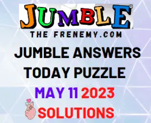 Jumble May 11 2023 Answers for Today