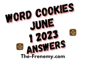 Word Cookies Daily June 1 2023 Answers for Today