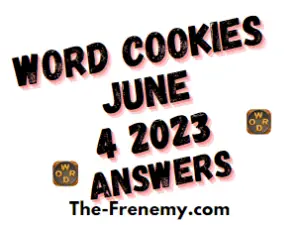 Word Cookies Daily June 4 2023 Answers for Today