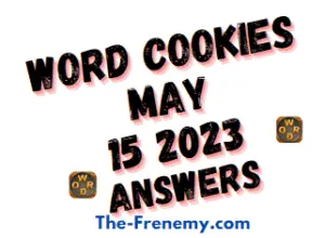 Word Cookies Daily May 15 2023 Answers for Today