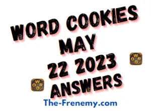 Word Cookies Daily May 22 2023 Answers for Today