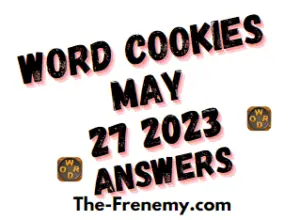 Word Cookies Daily May 27 2023 Answers for Today
