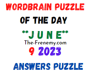 WordBrain Puzzle Of the Day June 9 2023 Answers for Today