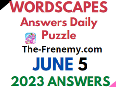 Puzzle solutions for Monday, June 5, 2023