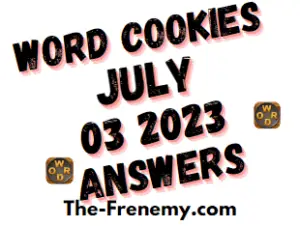 Word Cookies July 3 2023 Answers for Today