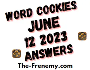 Word Cookies June 12 2023 Answers for Today