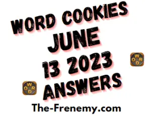 Word Cookies June 13 2023 Answers for Today
