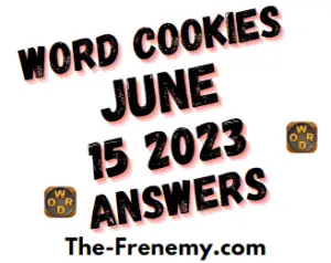 Word Cookies June 15 2023 Answers for Today