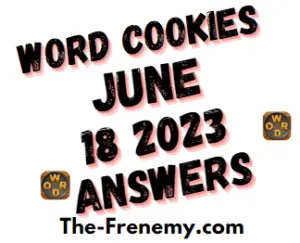 Word Cookies June 18 2023 Answers for Today