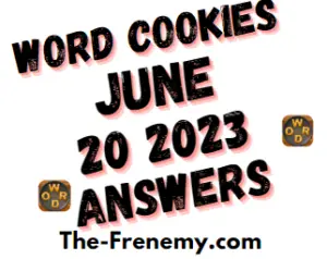 Word Cookies June 20 2023 Answers for Today