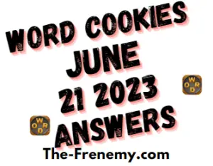 Word Cookies June 21 2023 Answers for Today