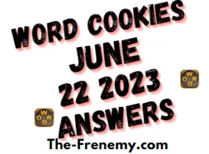 Word Cookies June 22 2023 Answers for Today