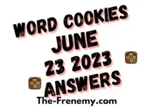 Word Cookies June 23 2023 Answers for Today
