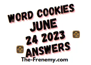 Word Cookies June 24 2023 Answers for Today
