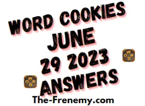 Word Cookies June 29 2023 Answers for Today
