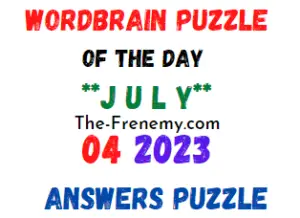 WordBrain Puzzle of the Day July 4 2023 Answers for Today
