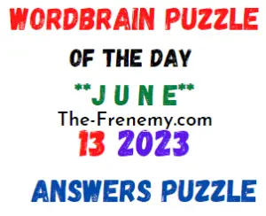 WordBrain Puzzle of the Day June 13 2023 Answers for Today