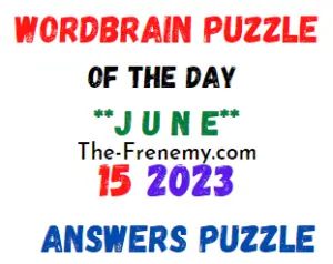 WordBrain Puzzle of the Day June 15 2023 Answers for Today