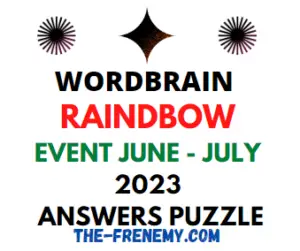 WordBrain Rainbow Event June July 2023