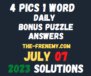 4 Pics 1 Word July 7 2023 Answers for Today