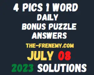 4 Pics 1 Word July 8 2023 Answers for Today