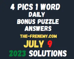 4 Pics 1 Word July 9 2023 Answers for Today