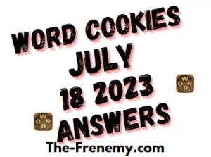 Word Cookies Daily Puzzle July 18 2023 Answers for Today
