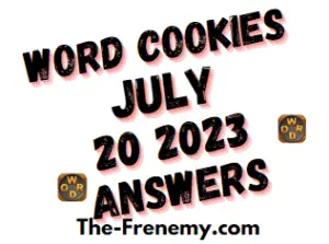 Word Cookies Daily Puzzle July 20 2023 Answers for Today