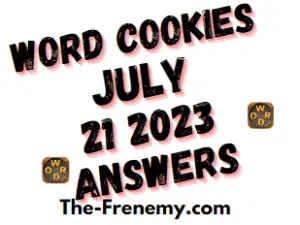 Word Cookies Daily Puzzle July 21 2023 Answers for Today