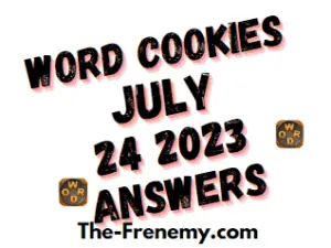Word Cookies Daily Puzzle July 24 2023 Answers for Today