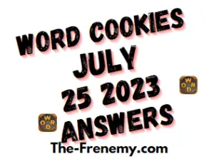Word Cookies Daily Puzzle July 25 2023 Answers for Today