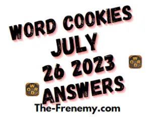 Word Cookies Daily Puzzle July 26 2023 Answers for Today