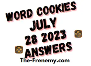 Word Cookies Daily Puzzle July 28 2023 Answers for Today