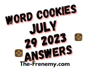 Word Cookies Daily Puzzle July 29 2023 Answers for Today