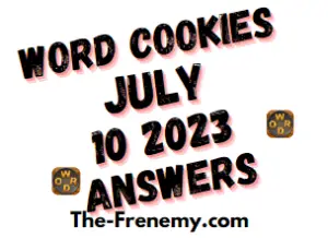 Word Cookies July 10 2023 Answers for Today