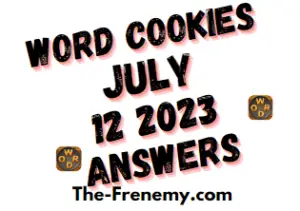 Word Cookies July 12 2023 Answers for Today